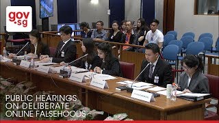 Law students discuss how falsehoods should be tackled [upl. by Elleirad247]