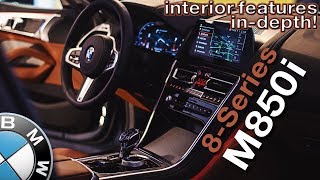 BMW M850i 🔥 8Series iDrive 70 amp Interior Features INDEPTH 🚗 850i xDrive Coupe [upl. by Cristie339]