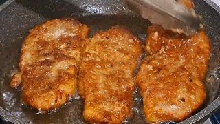 How to cook fried PORK [upl. by Airakaz]