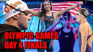 2024 OLYMPIC GAMES  Swimming Day 4 Finals LIVE [upl. by Hamrnand]