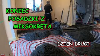 WYLEWKA NA OGRZEWANIU PODŁOGOWYM ZAKOŃCZONA REMONT STAREGO DOMU VLOG BUDOWA 308 [upl. by Nuhsyar]