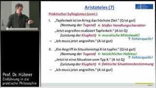 Praktische Philosophie 5a Tugendethik  Aristoteles 2 [upl. by Serle]