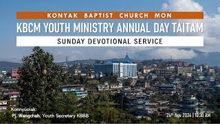 KBCM Youth Ministry Annual Day Taitam  Sunday Devotional Service  24112024 [upl. by Gord]