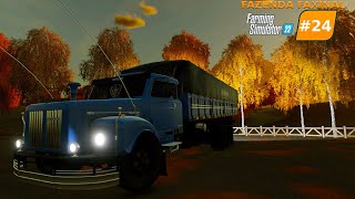 VENDEMOS NOSSO ARROZ Fazenda Faxinal  Farming Simulator 22   EP 24 [upl. by Lillis]