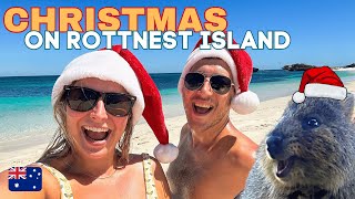 BEST DAY EVER Day Trip to ROTTNEST ISLAND 🏝️ on Christmas Day 🎅🏼 Western Australia Travel Vlog [upl. by Kolk]