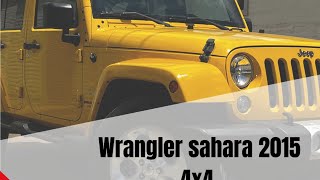 Jeep Wrangler Sahara Unlimited 4x4 2015 [upl. by Gemina]