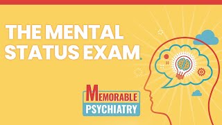 Mental Status Exam Mnemonics Memorable Psychiatry Lecture [upl. by Hamrnand9]