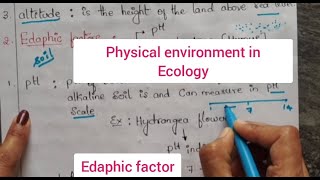 Edaphic factor in ecology  soil types  soil structure  humus  soil pH [upl. by Marilla]