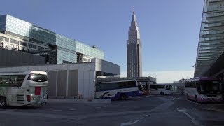 【4K動画】バスタ新宿（12月30日）年末帰省ラッシュ「本日は増便」（大型バス）Tokyo Japan [upl. by Ahgiel658]