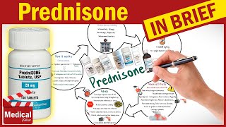 Prednisone 5mg Deltasone What Is Prednisone Used For Uses Dosage and Side Effects of Prednisone [upl. by Notgnirrab412]