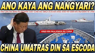 MAGPADALA AGAD NG BARKO BARKO NG CHINA SA ESCODA SHOAL NAG ATRASAN NA RIN [upl. by Christopher]