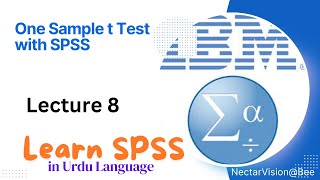 How to perform One Sample t Test with SPSS  SPSS Lect 8 [upl. by Omland]