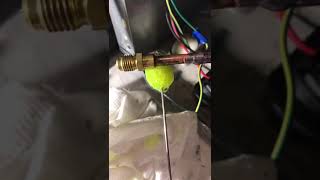 How to use soap to detect Freon leak  Refrigerator Repair [upl. by Gibe]