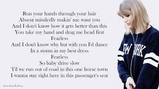 Taylor Swift  Fearless  Lyrics Songs [upl. by Smart]