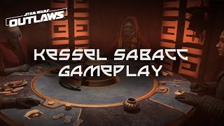 Kessel Sabacc Gameplay New Sabacc from Star Wars Outlaws [upl. by Aissilem]