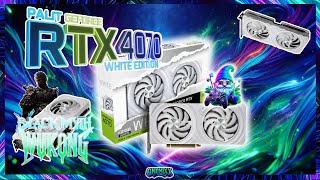 Palit Geforce RTX 4070 ausgepackt amp angesehen mit Test in Wukong [upl. by Aimehs]