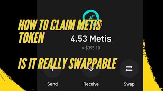 HOW TO CLAIM METIS TOKEN IS IT REALLY SWAPPABLE TRUTH YOU NEED TO KNOW ABOUT METIS TOKENairdrop [upl. by Watson756]