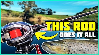 This BFS Fishing Rod is super versatile bfsfishing ultralightfishing [upl. by Jourdan25]