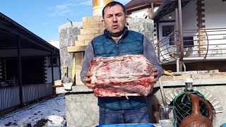 Meat in the oven Caucasus style [upl. by Ardyaf]