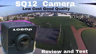 SQ12 Camera low cost 1080p 30 fps Review and In flight Test [upl. by Reimer382]