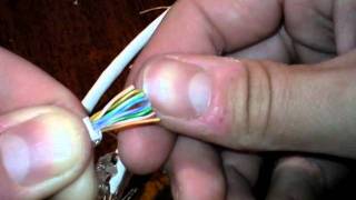 How to make Network Ethernet cable connector Review [upl. by Glenine]