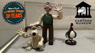 ‘Wallace and Gromit The Wrong Trousers’ 30 Years Exhibition at The Cartoon Museum London [upl. by Zeret]