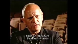 Steven Berkoff on Mime in Paris and Kafkas Metamorphosis [upl. by Ezeerb]