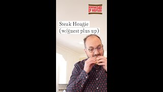 Steak Hoagie Sandwich with special guest plus up on Sandwiches of History⁣ [upl. by Sugna]