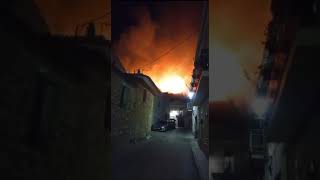 Incendio Ràfol d’Almúnia yt en Benimeli [upl. by Nihsfa]