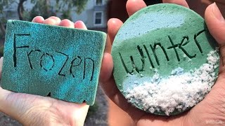 1 Hour Satisfying Floral Foam Crushing Compilation No Music ASMR [upl. by Aivatnuahs]