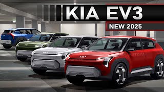 2025 Kia EV3  New Compact AllElectric SUV [upl. by Octavus]