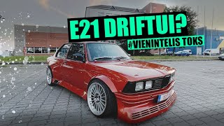 Klasikinis BMW E21 driftui  EŠERIUKO APŽVALGA [upl. by Miles]