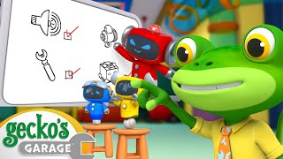 Professor Geckos Garage School  Geckos Garage  Trucks For Children  Cartoons For Kids [upl. by Lisandra]