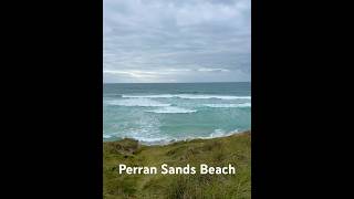 Perran Sands Beach england cornwall [upl. by Eesdnyl]