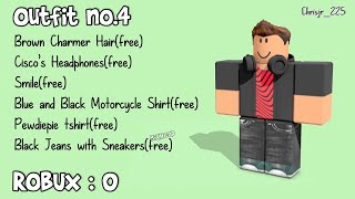 FREE Fans Outfits 0 robux outfits  ROBLOX [upl. by Adnirol]