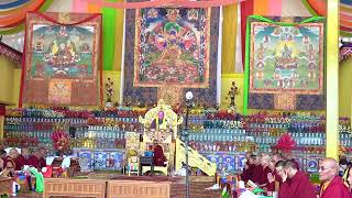 ORGYEN JAMBHALA Great Prayer Festival Monlam Chenmo 28 [upl. by Nemzaj449]