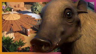 🦁 Warthogs Save The Day  Planet Zoo Beta [upl. by Tanny]