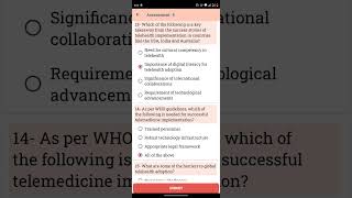 Section 5  TeleMedicine amp TeleHealth Answer Key  NCISM Electives telemedicine telehealth [upl. by Rombert]