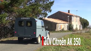 2cv Citroën fourgonnette dans lÏledeRé 17 comme au temps davant [upl. by Laine]