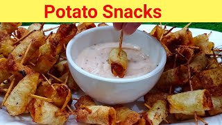 Easy Potato Snacks Recipe  Potato Recipes  Snacks  shorts [upl. by Sam]