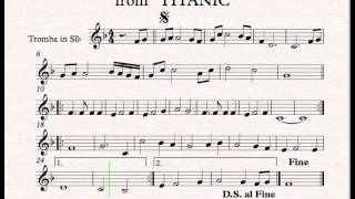 My Heart Will Go On  Titanic  Trumpet [upl. by Decato]