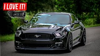 BEST DASHCAM 2016 Mustang GT  BlackVue DR650S2CH Install and Footage [upl. by Annoyt]