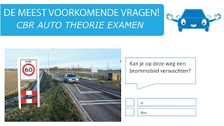 Auto theorie examen juli 2023 [upl. by Aerdnaz]