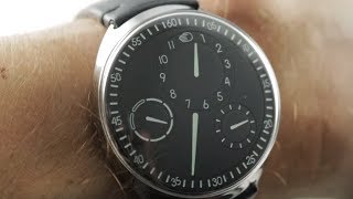 2019 Ressence Type 1 Slim TYPE 1SB Ressence Watch Review [upl. by Yrrehs]