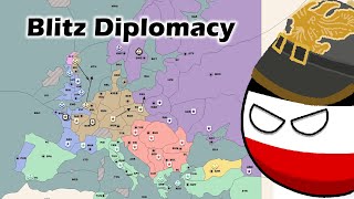 German Blitzkrieg  Blitz Diplomacy Commentary [upl. by Drawoh534]