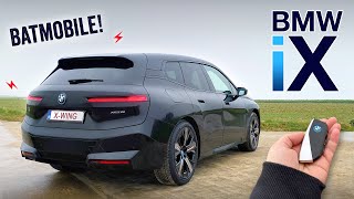 BMW iX xDrive 50 523 hp  POV drive amp walkaround [upl. by Namurt]