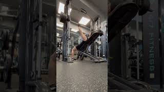 Smith Machine Incline Bench Press [upl. by Xonnel]