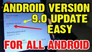 How To Change Android Version In 90 Android P Update For All Android [upl. by Euqcaj775]