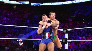 WWE Superstars Santino Marella vs Ted DiBiase [upl. by Aivizt]