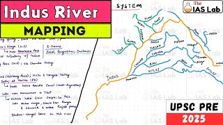 Indus River System  India Mapping Series [upl. by Thebault]